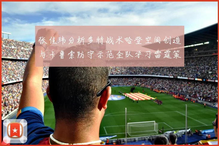 张佳玮分析多特战术哈登空间创造与卡鲁索防守示范全队学习雷霆策略